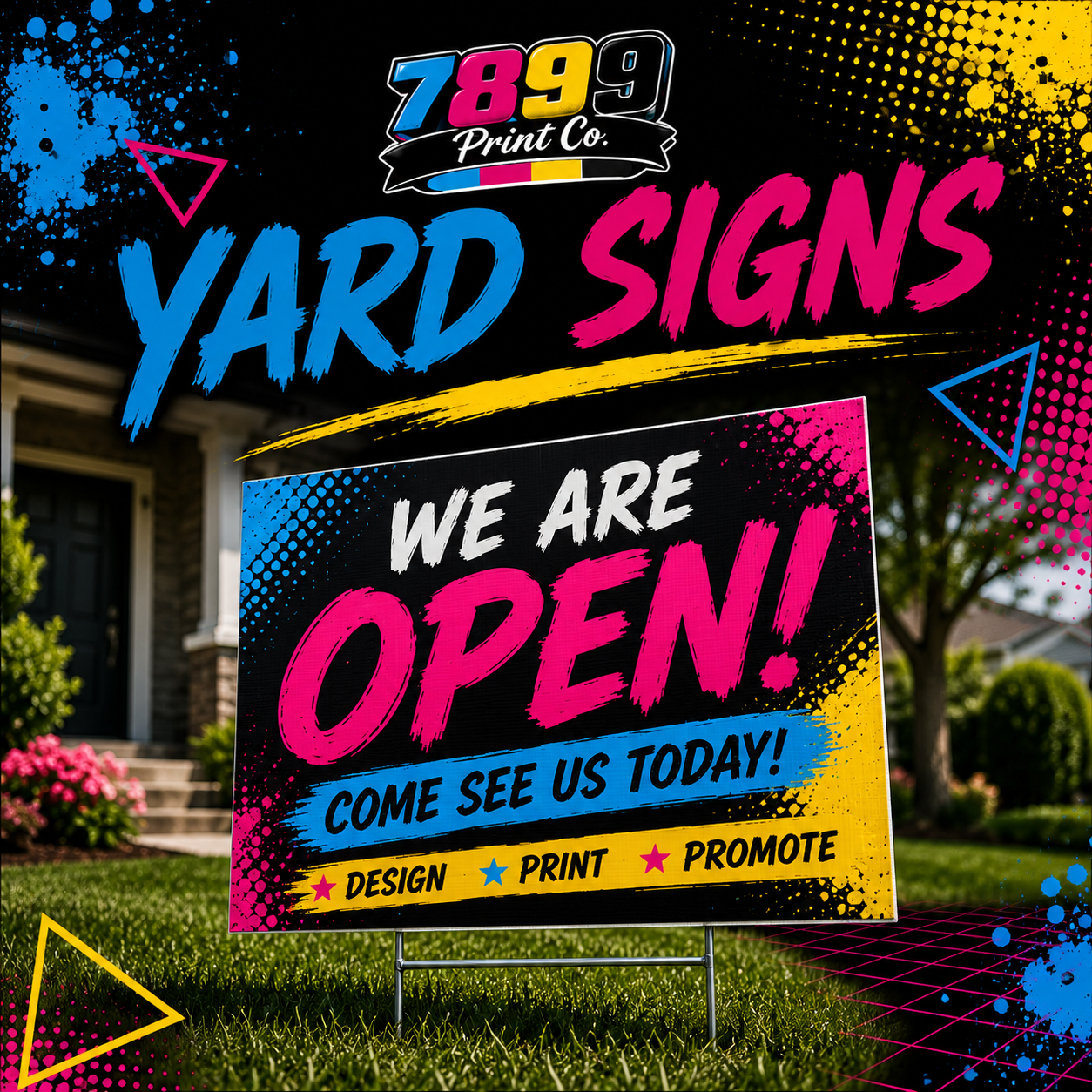 Yard Signs **3 TO 5 BUSINESS DAY TAT**