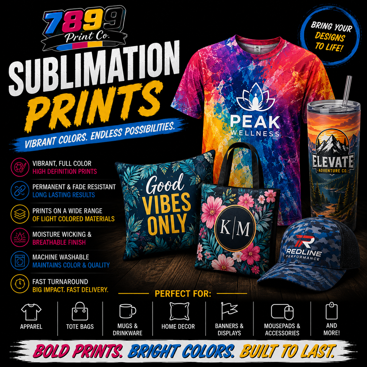 Sublimation Prints **1 to 2 BUSINESS DAY TAT**