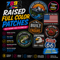 Raised Full Color Patches **5 TO 9 BUSINESS DAY TAT**