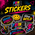 Die Cut Stickers **1 TO 2 BUSINESS DAT TAT**
