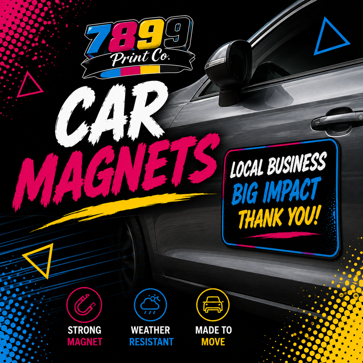 Car Magnets **5 TO 8 BUSINESS DAY TAT**